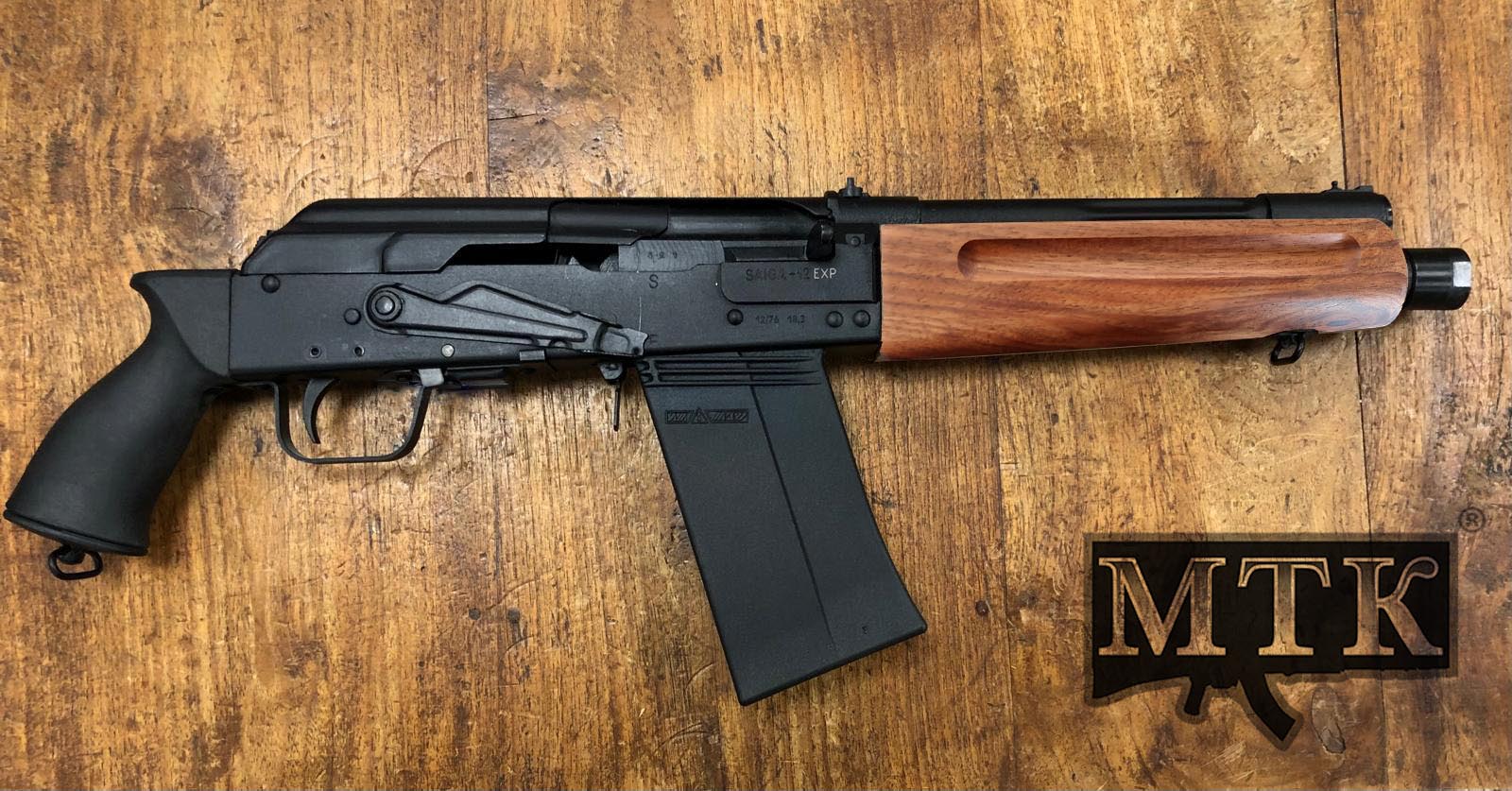 MTK Premium Walnut Wood Handguard for Saiga-12